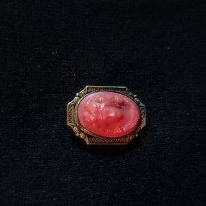 💖  Antique Cameo Lapel, Hat pin
